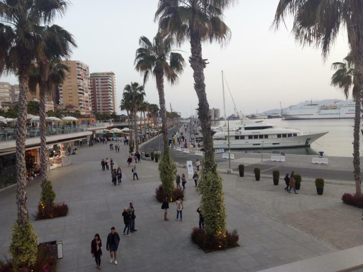 Apartamento Málaga Port Esterno foto
