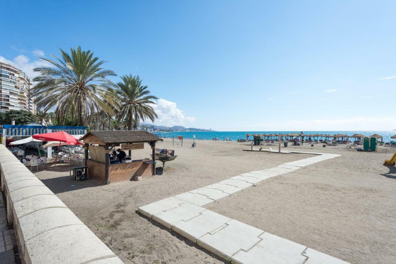 Apartamento Málaga Port Esterno foto